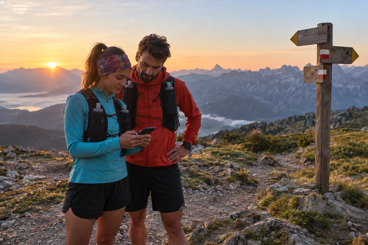 Como planear um percurso de trail em segurança