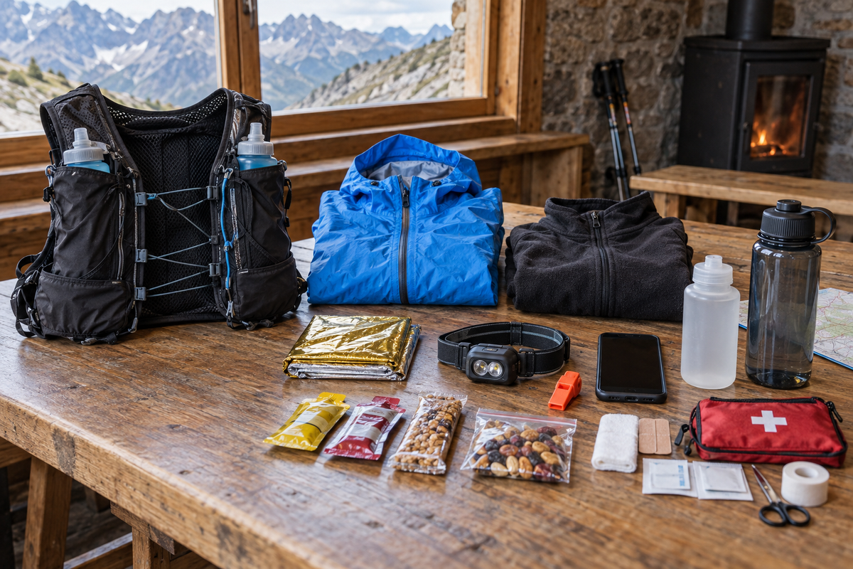 Material obrigatório de trail: escolher transporte