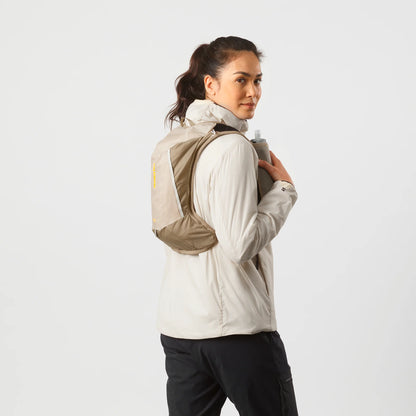 Salomon Cross 4 Beige, detalle lateral
