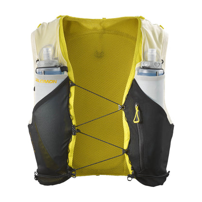 Chaleco de hidratación Salomon ADV Skin 5 Amarillo negro, vista trasera